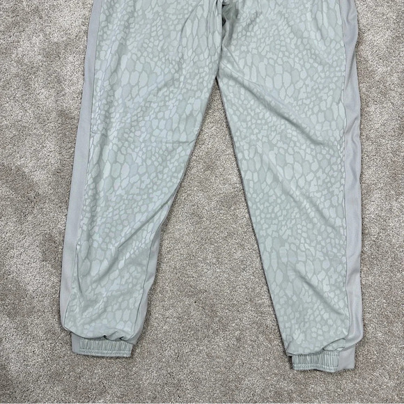 Athleta Brooklyn Lined Textured Jogger Pants Lined Serpentine Coast Grey Size 14 - Picture 8 of 16